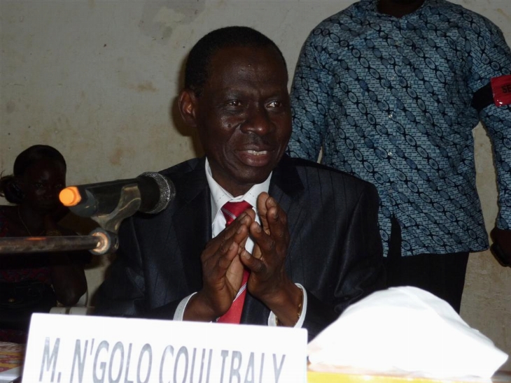 Réunion du Conseil général de Korhogo - Le président N’Golo Coulibaly : 